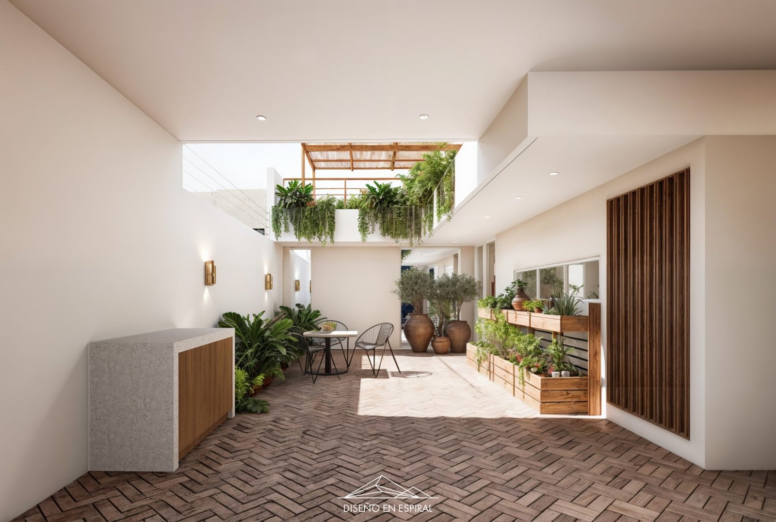 Residencial con diseño contemporáneo en Tijuana por Diseño en Espiral