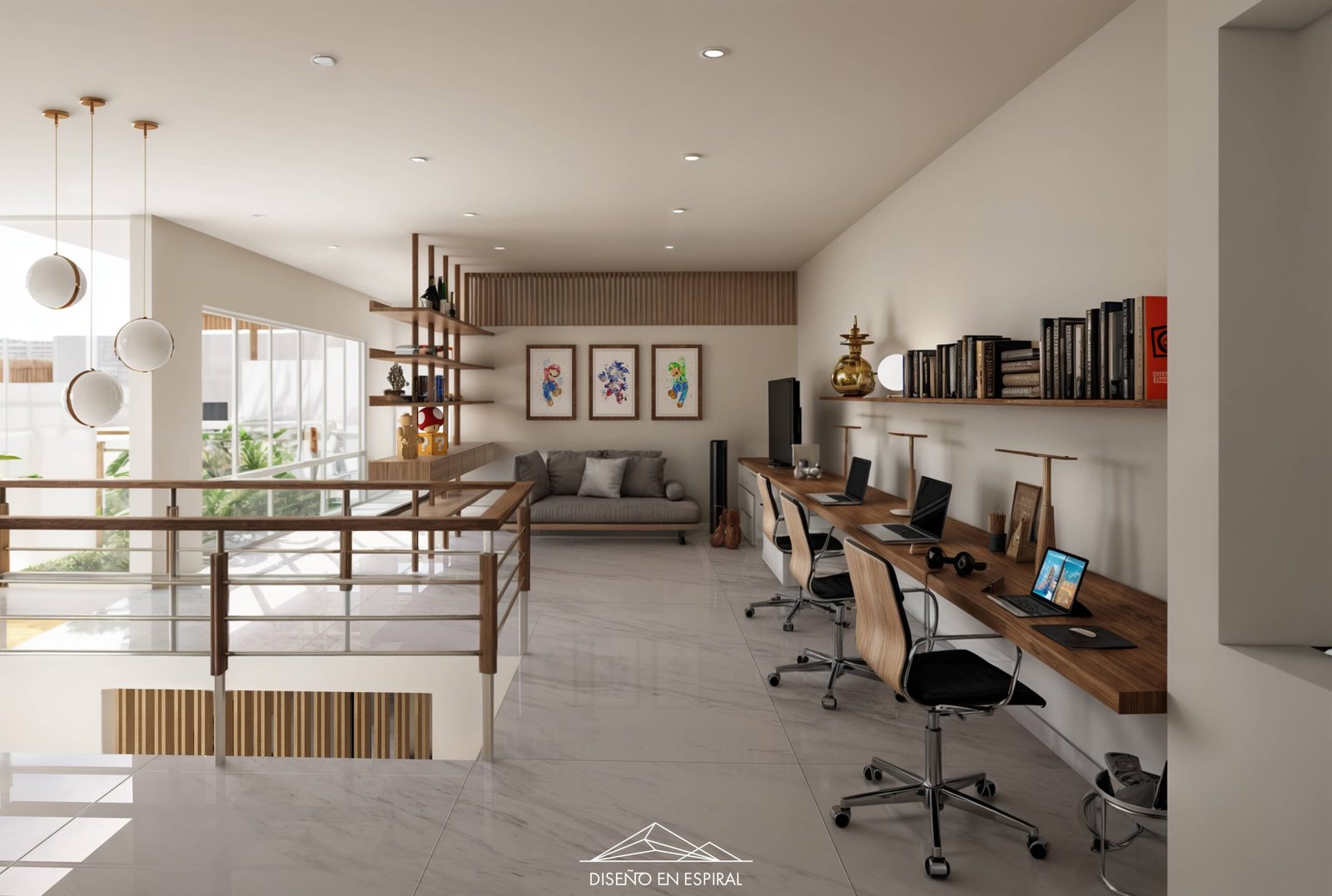 Residencial con diseño contemporáneo en Tijuana por Diseño en Espiral