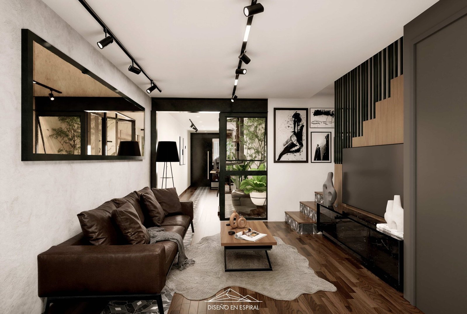 Residencial con diseño contemporáneo en Tijuana por Diseño en Espiral