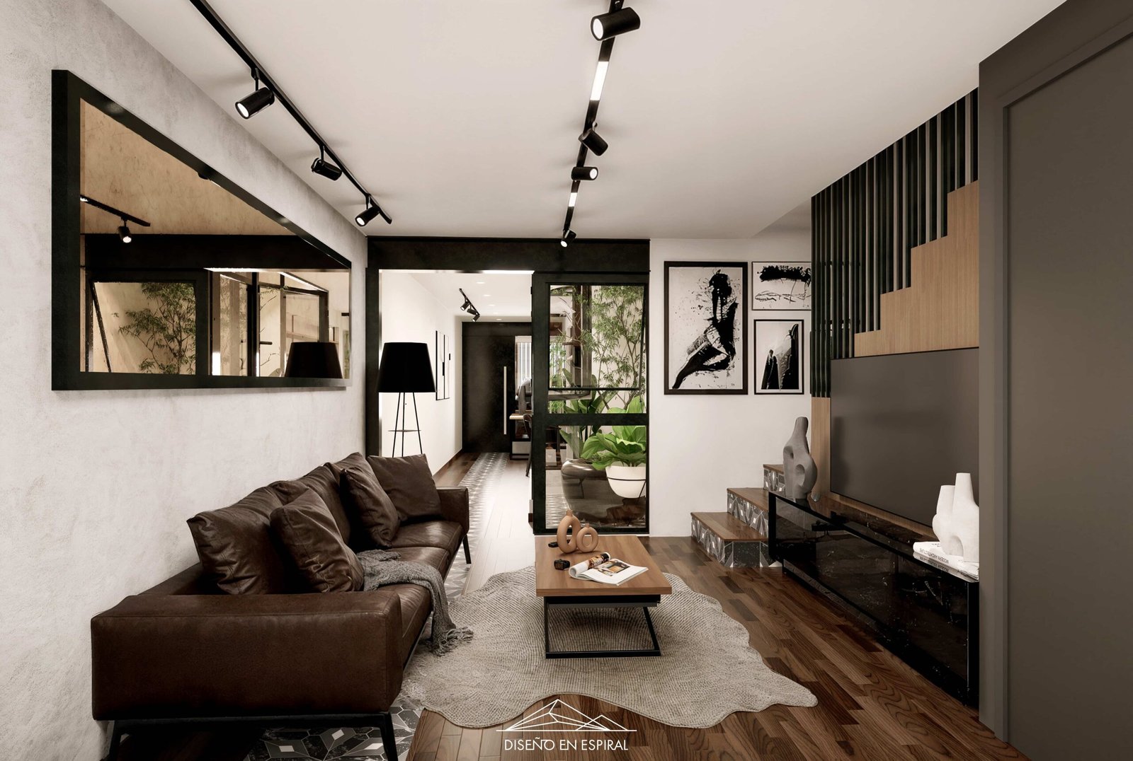 Residencial con diseño contemporáneo en Tijuana por Diseño en Espiral