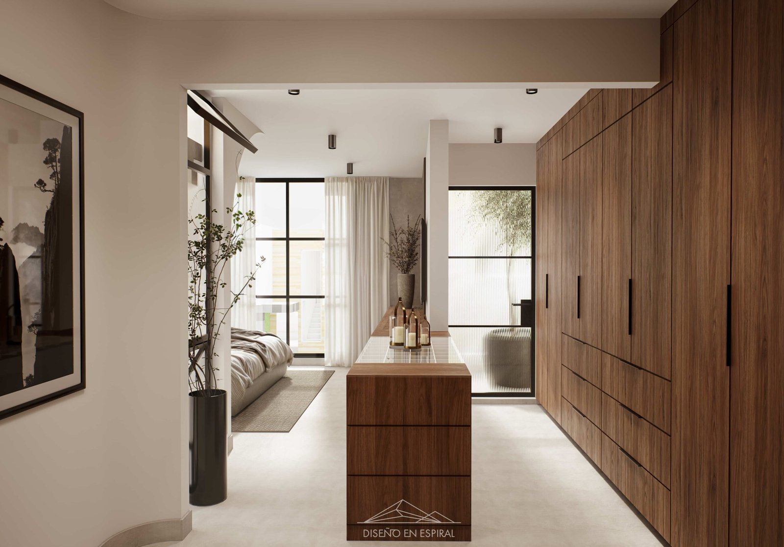 Residencial con diseño contemporáneo en Tijuana por Diseño en Espiral