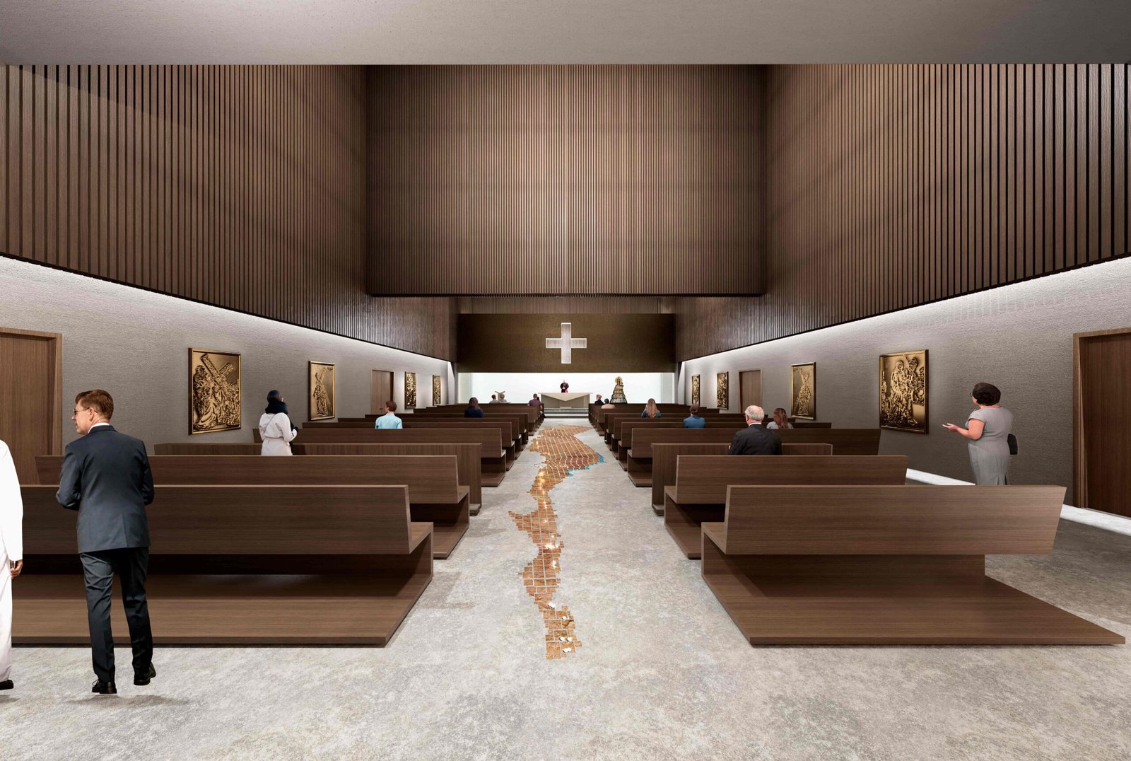 Catedral Metropolitana de Tijuana diseñada por Diseño en Espiral