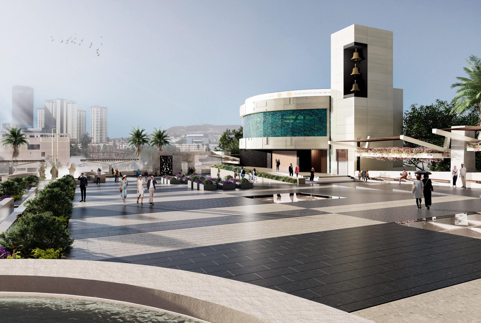 Catedral Metropolitana de Tijuana diseñada por Diseño en Espiral