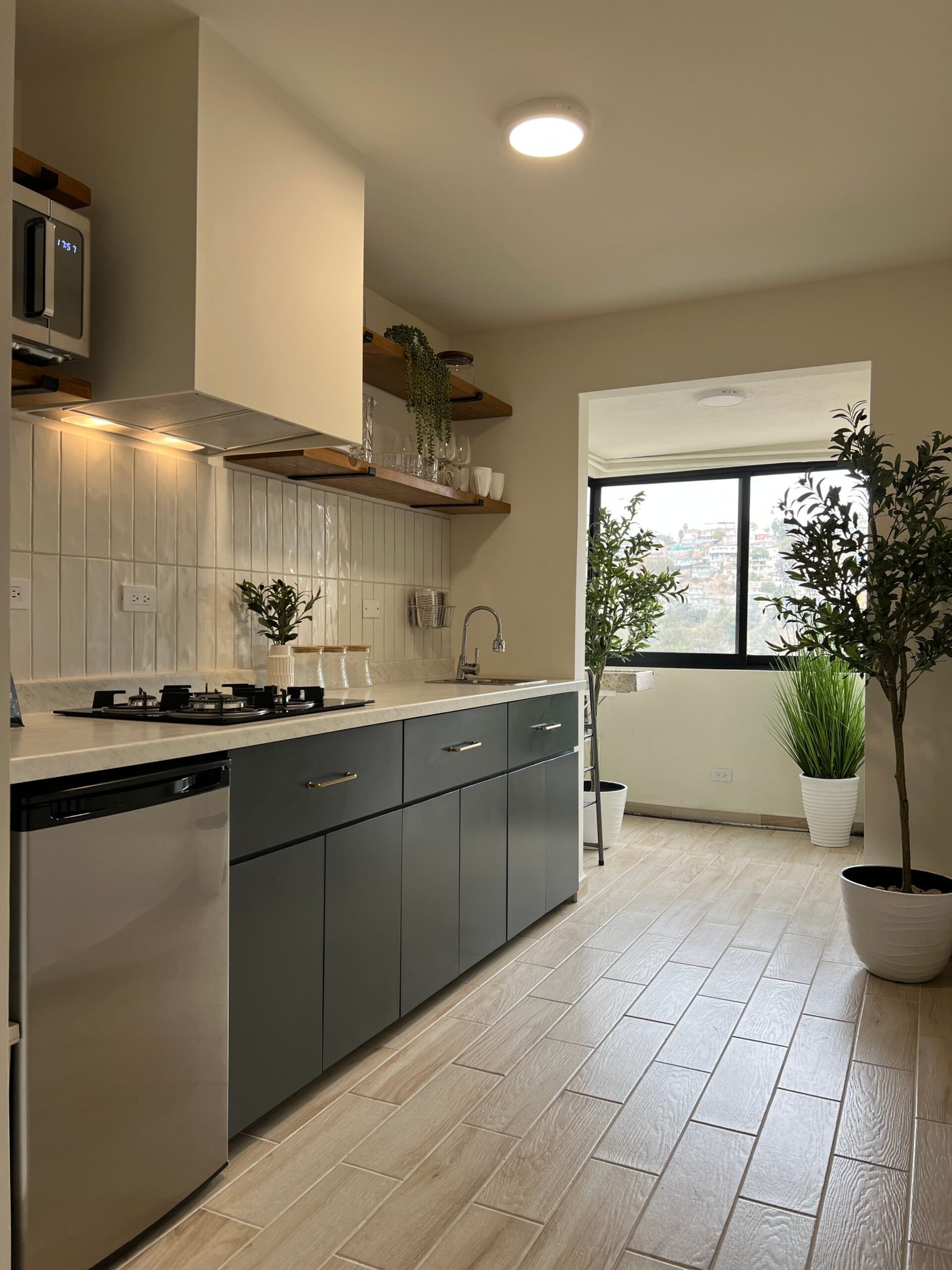 Departamento moderno en Tijuana diseñado por Diseño en Espiral