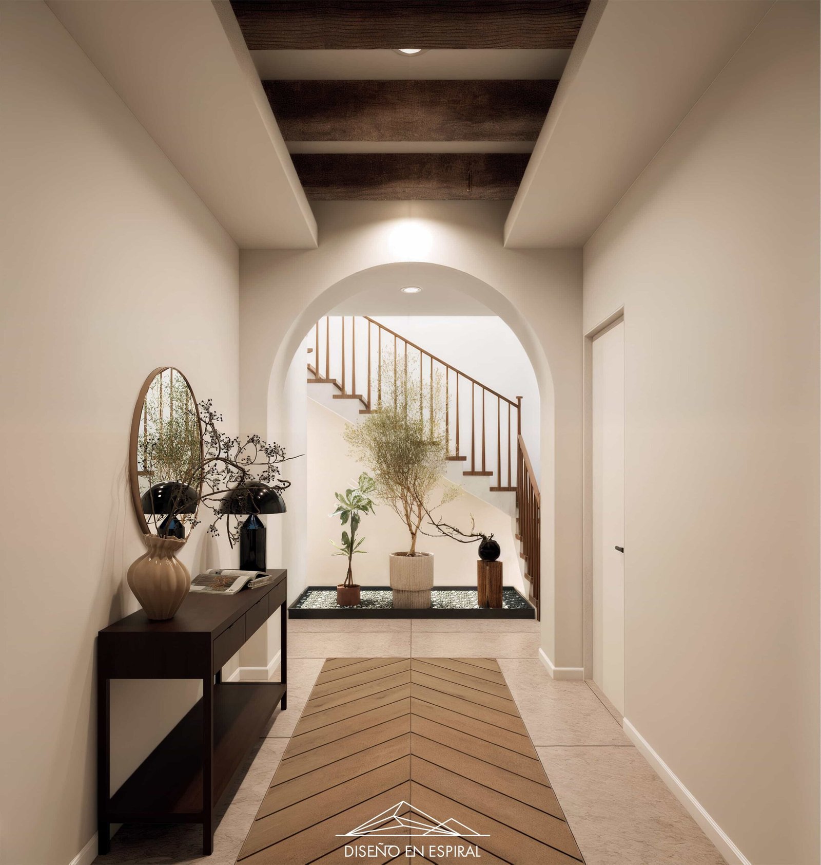 Residencial con diseño contemporáneo en Tijuana por Diseño en Espiral